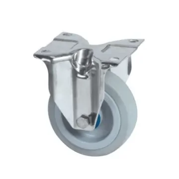 Tente Fixed Castor Wheel, 300kg Capacity, 160mm Wheel - 8378 UFD 160/46 P63 GRIS product image