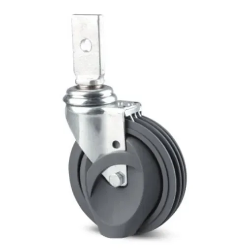Tente Braked Swivel Castor Wheel, 80kg Capacity, 125mm Wheel - 2875 QMP 125/32 P72 product image