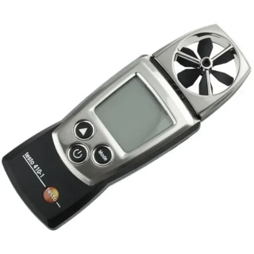 Testo 410-1 NTC, Rotary Vane Anemometer, 20m/s Max, Measures Air Velocity, Temperature - 0560 4101 product image