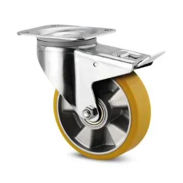 Tente Braked Swivel Castor Wheel, 300kg Capacity, 125mm Wheel - 3477 ITP 125/50 P63 product image