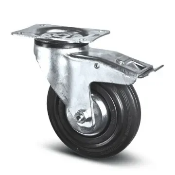 Tente Braked Swivel Castor Wheel, 135kg Capacity, 160mm Wheel - 3377 PVJ 160/40 P63 product image