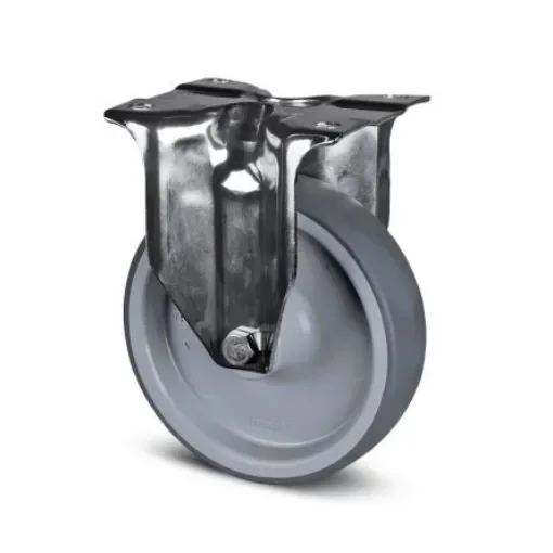 Tente Fixed Castor Wheel, 100kg Capacity, 125mm Wheel - 8378 PJD 125/32 P62 product image