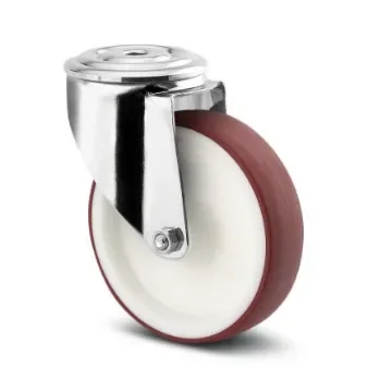 Tente Swivel Castor Wheel, 150kg Capacity, 100mm Wheel - 8370 UAD 100/32 P30-13 ROUGE product image