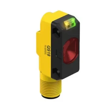 Banner Opposed Mode Photoelectric Sensor, Rectangular Sensor, 3 m Detection Range - QS186EBQ8 product image