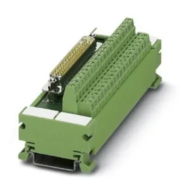 Phoenix Contact 25-Contact Female, Male Interface Module, D-sub Connector, DIN Rail Mount, 2.5A - 2962748 product image