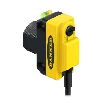 Banner Retroreflective Photoelectric Sensor, Rectangular Sensor, 3.5 m Detection Range - QS18AP6LP-93092 product image