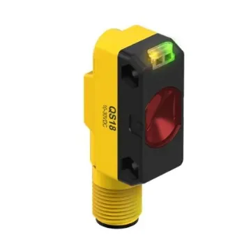 Banner Opposed Photoelectric Sensor, Rectangular Sensor, 3 m Detection Range - QS18VP6RBQ8 product image