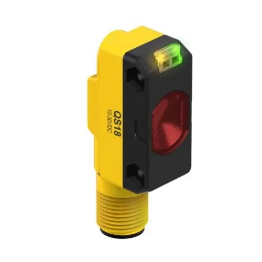 Banner Opposed Photoelectric Sensor, Rectangular Sensor, 3 m Detection Range - QS18VP6RBQ8 product image