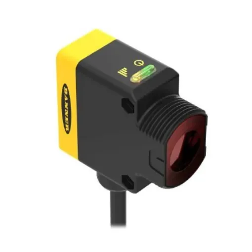 Banner Opposed Photoelectric Sensor, Rectangular Sensor, 60 m Detection Range - QS303EQPMA product image