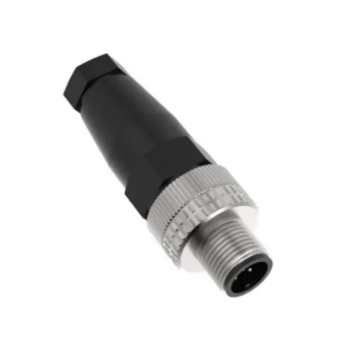 Banner Circular Connectors, 5 Contacts, Cable Mount, M12 Connector, Plug, Male, IP67, FIC Series - FIC-M12M5 product image