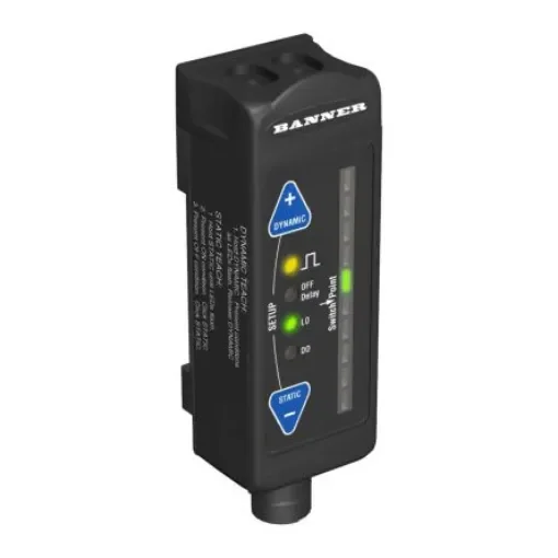 Banner Photoelectric Sensor, Rectangular Sensor, 50 Detection Range - R55FVQ product image