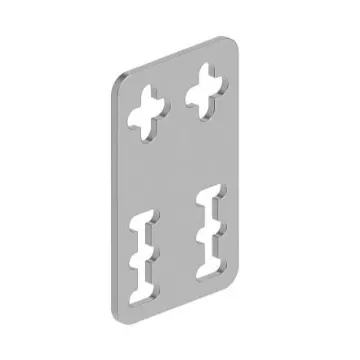 Banner, SMB Series Standard Size Mounting Bracket for Use with R55 Color Mark Sensors, RoHS Compliant Standard - SMB55F product image