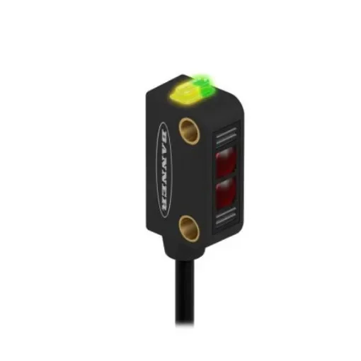 Banner Receiver Photoelectric Sensor, Rectangular Sensor, 2 m Detection Range - Q12RN6RQ3 product image