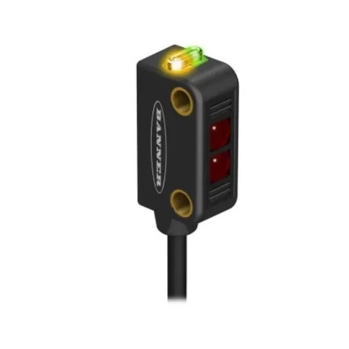 Banner Retroreflective Photoelectric Sensor, Rectangular Sensor, 1.5 m Detection Range - Q12RP6LVQ3 product image