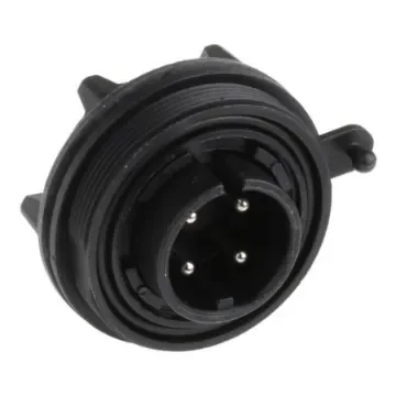 Bulgin Circular Connector, 4 Contacts, Panel Mount, Plug, Male, IP68, Standard Buccaneer Series - PX0747/P product image