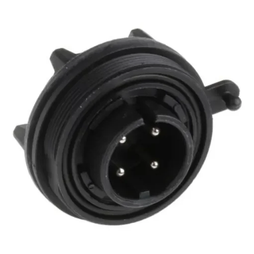 Bulgin Circular Connector, 4 Contacts, Panel Mount, Plug, Male, IP68, Standard Buccaneer Series - PX0747/P product image