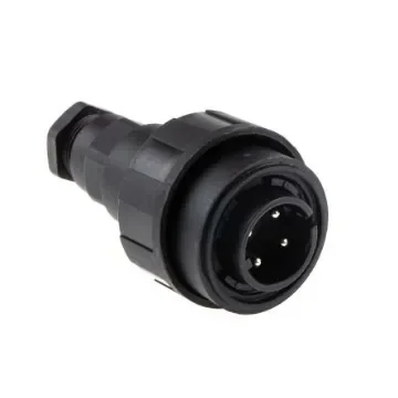 Bulgin Circular Connector, 4 Contacts, Cable Mount, Plug, Male, IP68, IP69K, Standard Buccaneer Series - PX0748/P product image