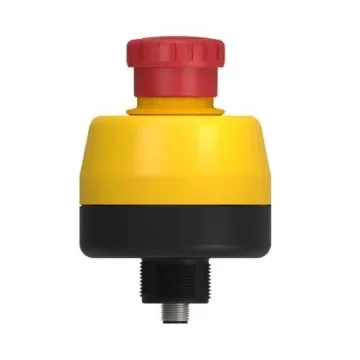 Banner SSA-EB Series Pull/Twist to Release, Push to Shut Off Illuminated Emergency Stop Push Button, Threaded, 30mm - SSA-EB1PL2-02ECQ5A product image