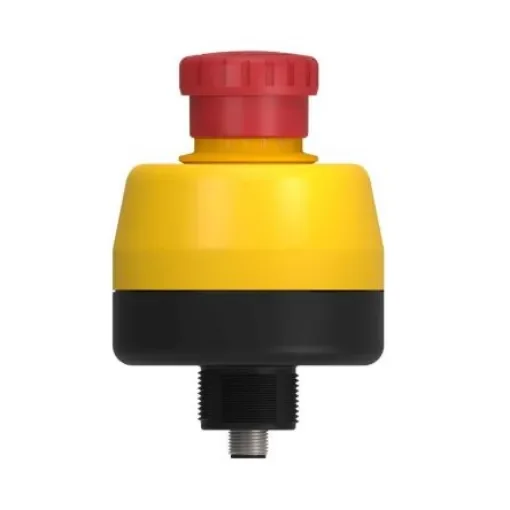 Banner SSA-EB Series Pull/Twist to Release, Push to Shut Off Illuminated Emergency Stop Push Button, Threaded, 30mm - SSA-EB1PL2-02ECQ5A product image