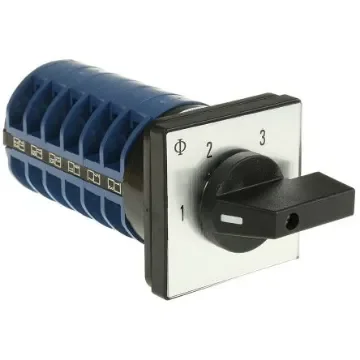 Kraus & Naimer, 3P 4 Position Multi Step Cam Switch, 32A - C26.A271/GBA001.E product image