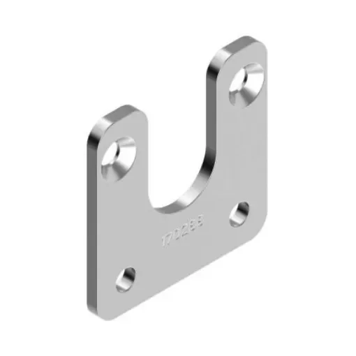 Banner Flush Mount Type Lighting Mounting Bracket, 7mm Fixing Hole Diameter - LMBWLC60F product image