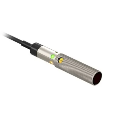 Banner Diffuse Photoelectric Sensor, Barrel Sensor, 400 mm Detection Range - M12PD product image