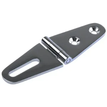 Pinet Steel Strap Hinge, Screw Fixing, 98.5mm x 98.5mm x 3mm - 2937702 product image