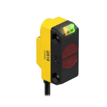 Banner Divergent Photoelectric Sensor, Rectangular Sensor, 300 mm Detection Range - QS18EN6W product image