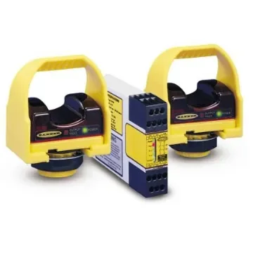 Banner Safety Two Hand Control Switch, Black, Yellow, AT Series - ATK-VR81Q product image