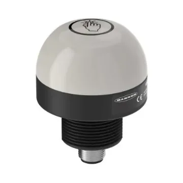 Banner Capacitive Switch Momentary NO,Illuminated, Green, Bipolar, IP67, IP69K Polycarbonate - K50ABTXGHQ product image