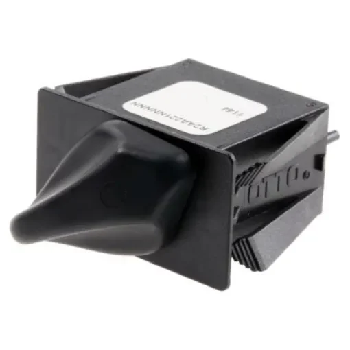 Otto, 2 Position SPST Rotary Switch, 20 A @ 28 V dc, Tab - R2AA221NNNNN product image