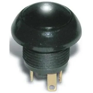 Otto Illuminated Push Button Switch, Momentary, Panel Mount, 11mm Cutout, SPDT, IP68 - LP9-11131F22 product image