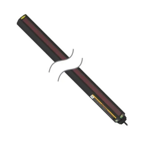 Banner MAHE Series Light Curtain Light Curtain, 64 Beam(s), 2.5mm Resolution - MAHE6A product image