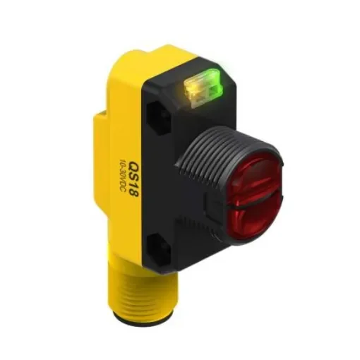 Banner Convergent Photoelectric Sensor, 16 mm Detection Range - QS18VP6CV15Q8 product image