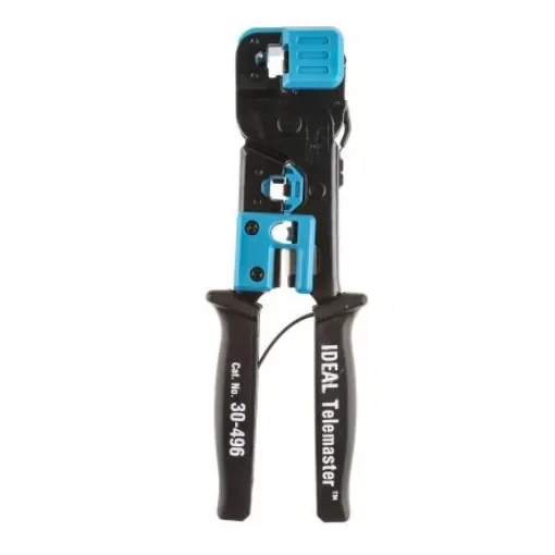 Ideal Hand Crimp Tool for RJ11 Connectors, RJ45 Connectors - 30-496 product image