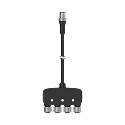 Banner Straight Male 5 way M12 to Straight Male 4 way M12 Sensor Actuator Cable - CSB4-M1251M1250 product image