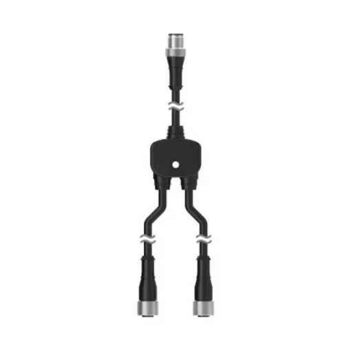 Banner Straight Male 4 way Straight Female 4 way M12 Sensor Actuator Cable, 2.4m - CSB-M1248M1241 product image