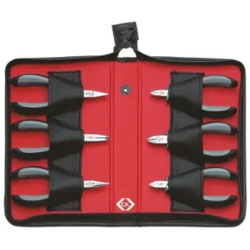 CK 6-Piece Plier Set, ESD, 245 mm Overall - T3703D product image