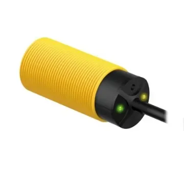 Banner Infrared LED Photoelectric Sensor, Barrel Sensor, 60 m Detection Range - S30SP6R product image