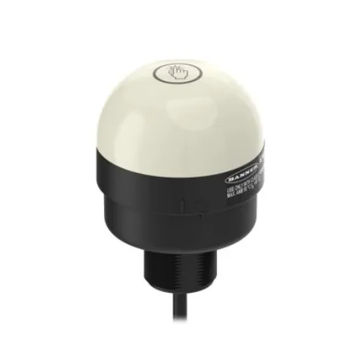 Banner Capacitive Switch Momentary NO,Illuminated, Green, NPN/PNP, IP65 - K70ABT2XGH product image