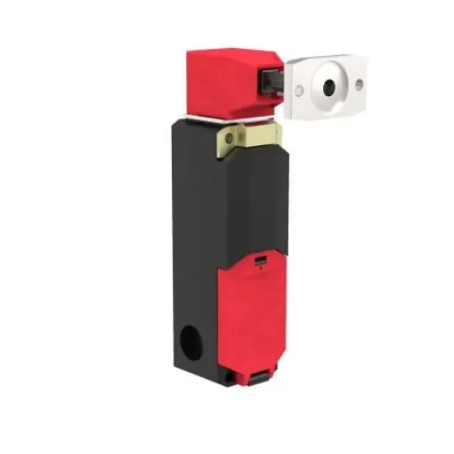 Banner SI-LS42 Series Solenoid Interlock Switch, Power to Lock, 110/230V ac, 2NC/1NO, Actuator Included - SI-LS42WMMIF product image