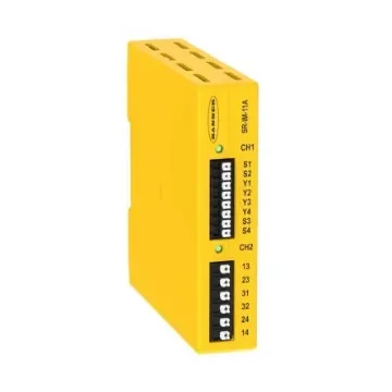 Banner SR-IM Safety Relay Safety Relay, 24V dc, 3-Channel, 2 Safety Contacts - SR-IM-11A product image
