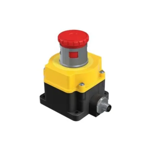 Banner SSA-EB Series Push to Shut Off, Turn Release Emergency Stop Push Button, Flush Mount, DPST - SSA-EB1MP-02ED1Q4 product image
