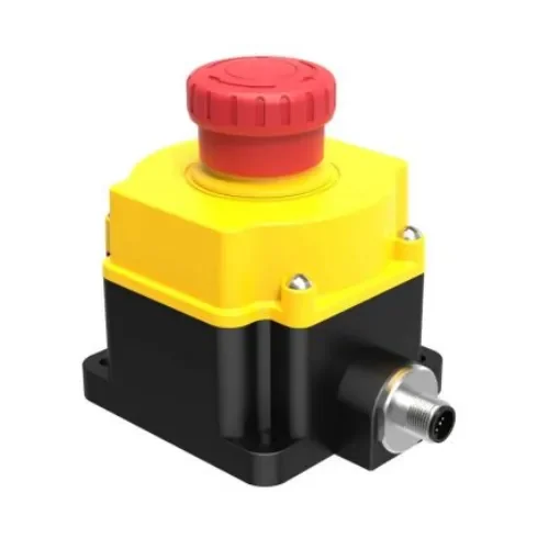 Banner SSA-EB1 Series Pull to Release Emergency Stop Push Button, Panel Mount, 40mm Cutout, DPST, IP65 - SSA-EB1P-02ED1Q5B product image