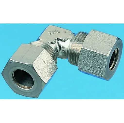 Legris Stainless Steel Pipe Fitting, 90° Hexagon Elbow - 1802 10 00 product image