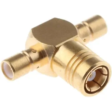 Radiall Tee 50O RF Adapter SMB Socket to SMB Plug 4GHz - R114780000W product image