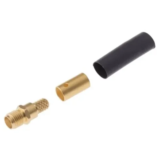Radiall Straight 50O Cable Mount SMA Connector, Crimp Termination RG141, RG58 - R125237000 product image