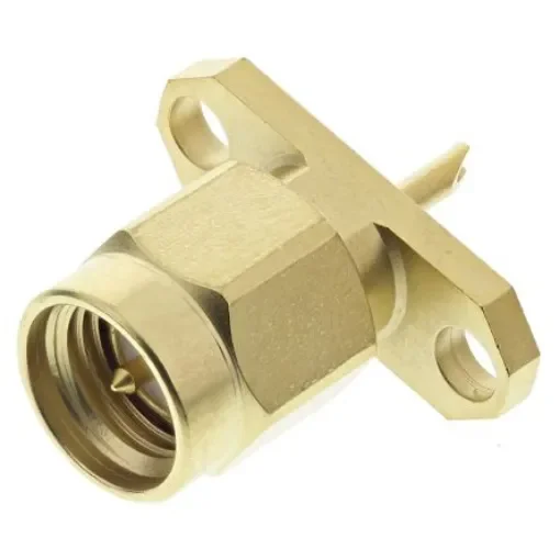 Radiall, Plug Panel Mount SMA Connector, 50O, Solder Termination, Straight Body - R125483000W product image