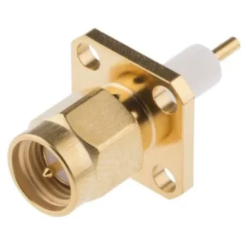Radiall, Plug Panel Mount SMA Connector, 50O, Solder Termination, Straight Body - R125444000 product image