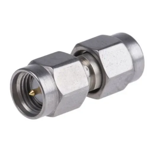 Radiall Straight 50O RF Adapter SMA Plug to SMA Plug 18GHz - R125703001 product image